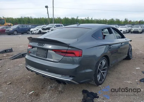 2018 Audi S5 3.0T Premium Plus from USA, damaged, VIN WAUC4CF51JA091357